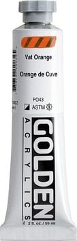 Culoare acrilică Golden Artist Colors Heavy Body Vopsea acrilică Vat Orange 59 ml 1 buc. - 3