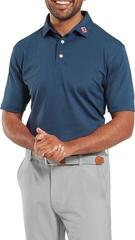 Polo košile Footjoy Stretch Pique Solid Mens Dark Denim - 3