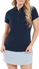 Polo košile Footjoy Jacquard SS Shirt Womens Navy - 3