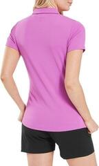 Polo košile Footjoy Jacquard SS Shirt Womens Berry - 4
