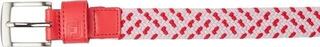 Opasok Footjoy Braided Black/White/Berry - 2