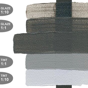 Akrylová barva Golden Artist Colors Heavy Body Akrylová barva N3 Neutral Gray 59 ml 1 ks - 2