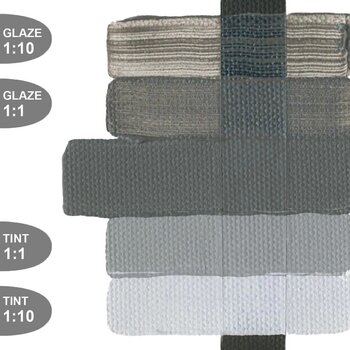 Akrylová barva Golden Artist Colors Heavy Body Akrylová barva N4 Neutral Gray 59 ml 1 ks - 2