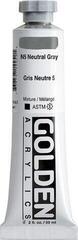 Akrylfärg Golden Artist Colors Heavy Body Akrylfärg N5 Neutral Gray 59 ml 1 st - 2