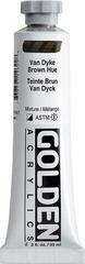 Akrilna barva Golden Artist Colors Heavy Body Akrilna barva Van Dyke Brown Hue 59 ml 1 kos - 2