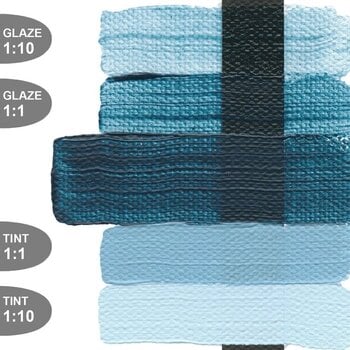 Tinta acrílica Golden Artist Colors Heavy Body Tinta acrílica Azurite Hue 59 ml 1 un. - 2