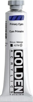 Akrylová farba Golden Artist Colors Heavy Body Akrylová farba Primary Cyan 59 ml 1 ks - 3