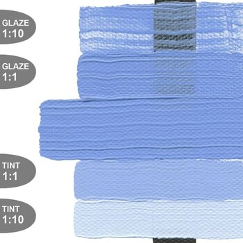 Akriliniai dažai Golden Artist Colors Heavy Body Acryl Paint Light Ultramarine Blue 59ml - 2