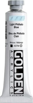 Akrilna boja Golden Artist Colors Heavy Body Акрилне боје Light Phthalo Blue 59 ml 1 kom - 3