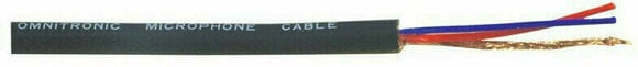Symetryczny kabel mikrofonowy na metry Omnitronic 2x0.22qmm - 2
