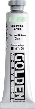 Peinture acrylique Golden Artist Colors Heavy Body Peinture acrylique Light Phthalo Green 59 ml 1 pc - 3