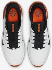 Men's golf shoes Nike Free Unisex White/Safety Orange/Black - 5