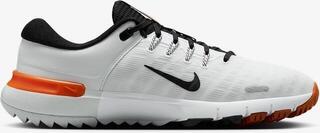 Men's golf shoes Nike Free Unisex White/Safety Orange/Black - 1