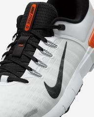 Men's golf shoes Nike Free Unisex White/Safety Orange/Black - 3