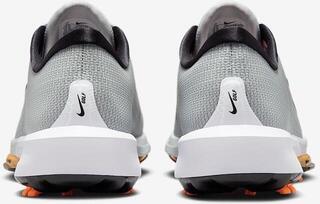 Men's golf shoes Nike Infinity Tour 2 Unisex Pure Platinum/White/Safety Orange - 6
