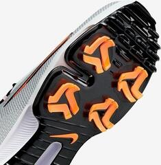 Calçado de golfe para homem Nike Infinity Tour 2 Unisex Pure Platinum/White/Safety Orange - 7