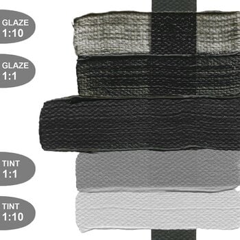 Acrylic Paint Golden Artist Colors Heavy Body Acrylic Paint Bone Black 59 ml 1 pc - 2