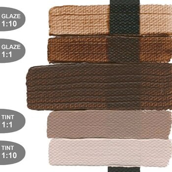 Culoare acrilică Golden Artist Colors Heavy Body Vopsea acrilică Burnt Umber Light 59 ml 1 buc. - 2