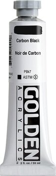 Akrilna boja Golden Artist Colors Heavy Body Akrilna boja Carbon Black 59 ml 1 kom - 3