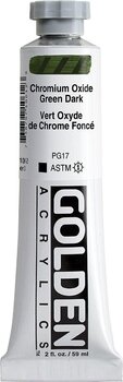 Akrylová barva Golden Artist Colors Heavy Body Akrylová barva Chromium Oxide Green Dark 59 ml 1 ks - 3