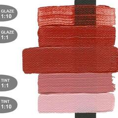 Pintura acrílica Golden Artist Colors Heavy Body Acrylic Paint Cadmium Red Dark 59 ml 1 ud. - 1
