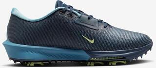 Men's golf shoes Nike Infinity Tour 2 Unisex Armoury Navy/Smoky Blue/Light Lemon Twist - 1