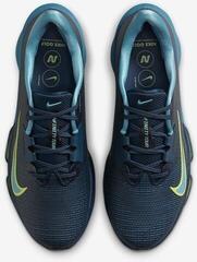 Men's golf shoes Nike Infinity Tour 2 Unisex Armoury Navy/Smoky Blue/Light Lemon Twist - 5