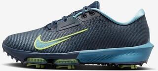 Men's golf shoes Nike Infinity Tour 2 Unisex Armoury Navy/Smoky Blue/Light Lemon Twist - 2