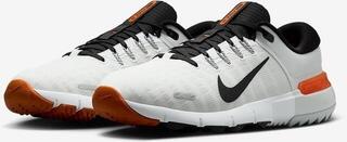 Calçado de golfe para homem Nike Free Unisex White/Safety Orange/Black - 2