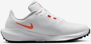 Ženski čevlji za golf Nike Infinity G '24 Unisex White/Safety Orange - 1