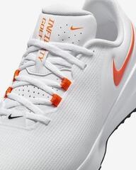 Ženski čevlji za golf Nike Infinity G '24 Unisex White/Safety Orange - 3