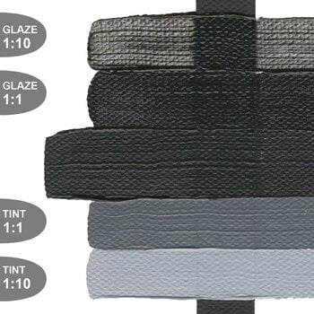 Akriliniai dažai Golden Artist Colors Heavy Body Acryl Paint Mars Black 59 ml - 2