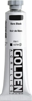 Akriliniai dažai Golden Artist Colors Heavy Body Acryl Paint Mars Black 59 ml - 3