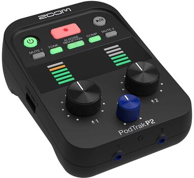 Portable Digital Recorder Zoom PodTrak P2 Portable Digital Recorder - 8