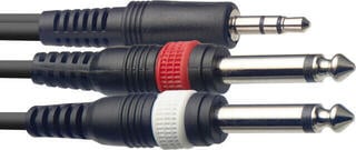 Audiokabel Stagg SYC3/MPS2P E 3 m Audiokabel - 1