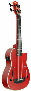 Bas ukulele Kala U-Bass Journeyman Bas ukulele Rdeča - 3