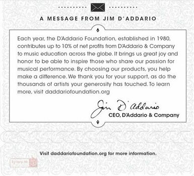 Klasszikus nylon húrok D'Addario EJ49 - 3