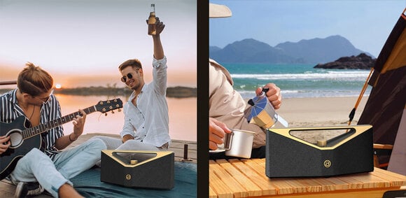 Přenosný reproduktor BUGANi Brief Pro Blue Orange Přenosný reproduktor - 9