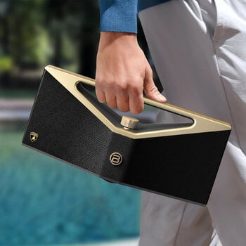 Speaker Portatile BUGANi Brief Pro Lamborghini Black Gold Speaker Portatile - 8