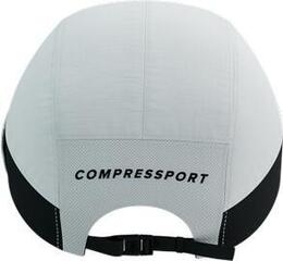 Σκουφάκια Τρεξίματος Compressport 5 Panel Light White/Black Σκούφος - 2