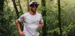 Σκουφάκια Τρεξίματος Compressport 5 Panel Light White/Black Σκούφος - 4