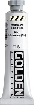 Culoare acrilică Golden Artist Colors Heavy Body Vopsea acrilică Interference Blue (Fin) 59 ml 1 buc. - 3