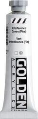 Akrilna barva Golden Artist Colors Heavy Body Akrilna barva Interference Green (Fin) 59 ml 1 kos - 2