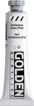 Acrylic Paint Golden Artist Colors Heavy Body Acrylic Paint Interference Green (Fin) 59 ml 1 pc - 3