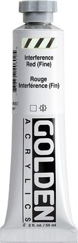 Acrylfarbe Golden Artist Colors Heavy Body Acrylfarbe Interference Red (Fin) 59 ml 1 stk - 3