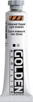 Acrylfarbe Golden Artist Colors Heavy Body Acrylfarbe Iridescent Copper Light (Coarse) 59 ml 1 stk - 3