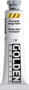 Akrilna boja Golden Artist Colors Heavy Body Akrilna boja Fluorescent Orange Yellow 59 ml 1 kom - 3