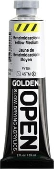 Culoare acrilică Golden Artist Colors Open Vopsea acrilică Benzimidazolone Yellow Medium 59 ml 1 buc. - 3