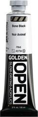 Akrylová farba Golden Artist Colors Open Akrylová farba Bone Black 59 ml 1 ks - 2