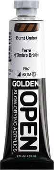 Akrilna boja Golden Artist Colors Open Akrilna boja Burnt Umber 59 ml 1 kom - 3